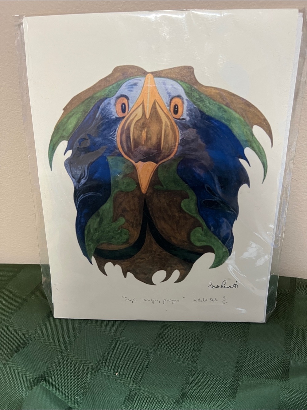 Limited Edition print by Gordon Perreault titled the Eagle